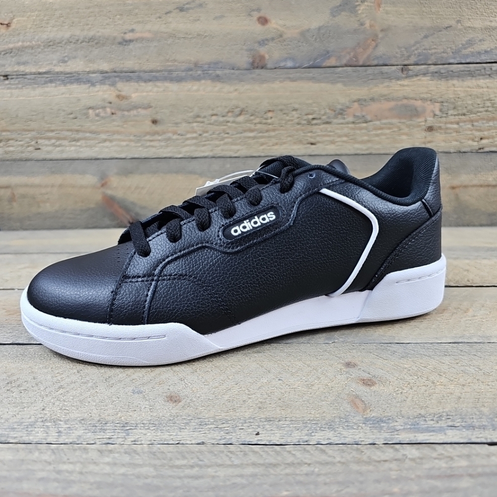 adidas Roguera Women's Training Leather Shoes Black/White - Picture 3 of 8